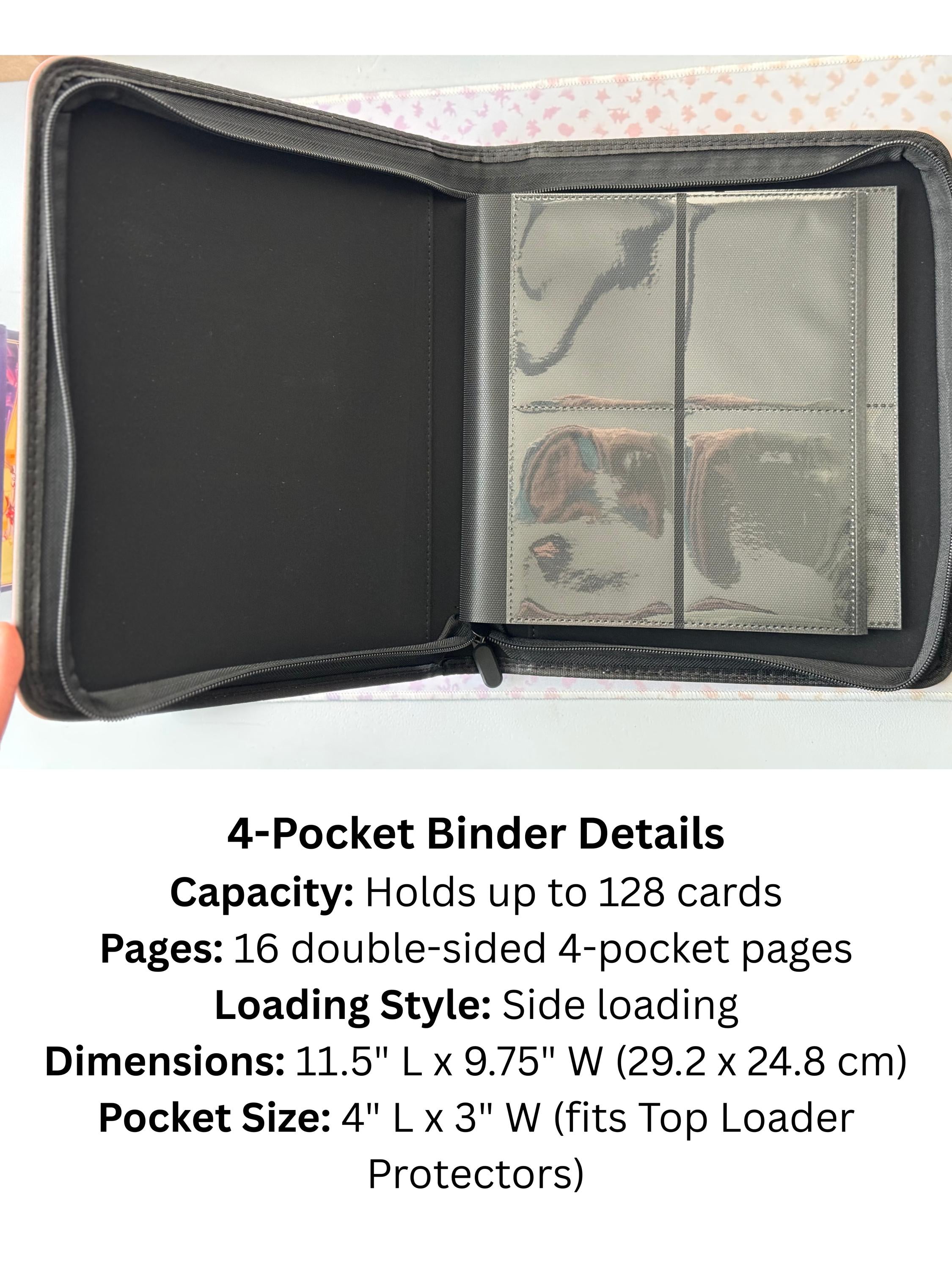 PKM Trading Card Top Loader Binder - Dirty 30