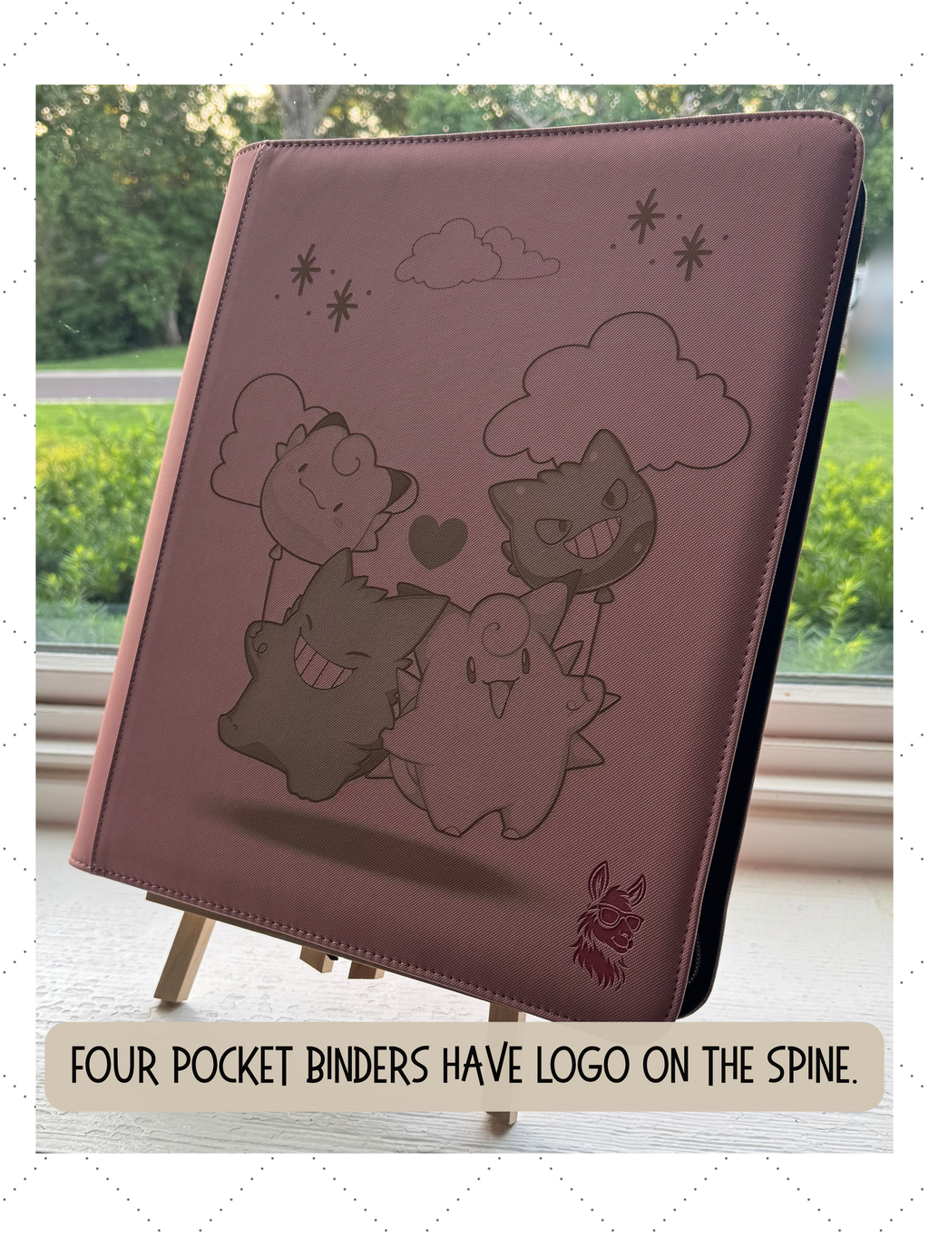 TCG Top Loader Binder - Balloon Fun
