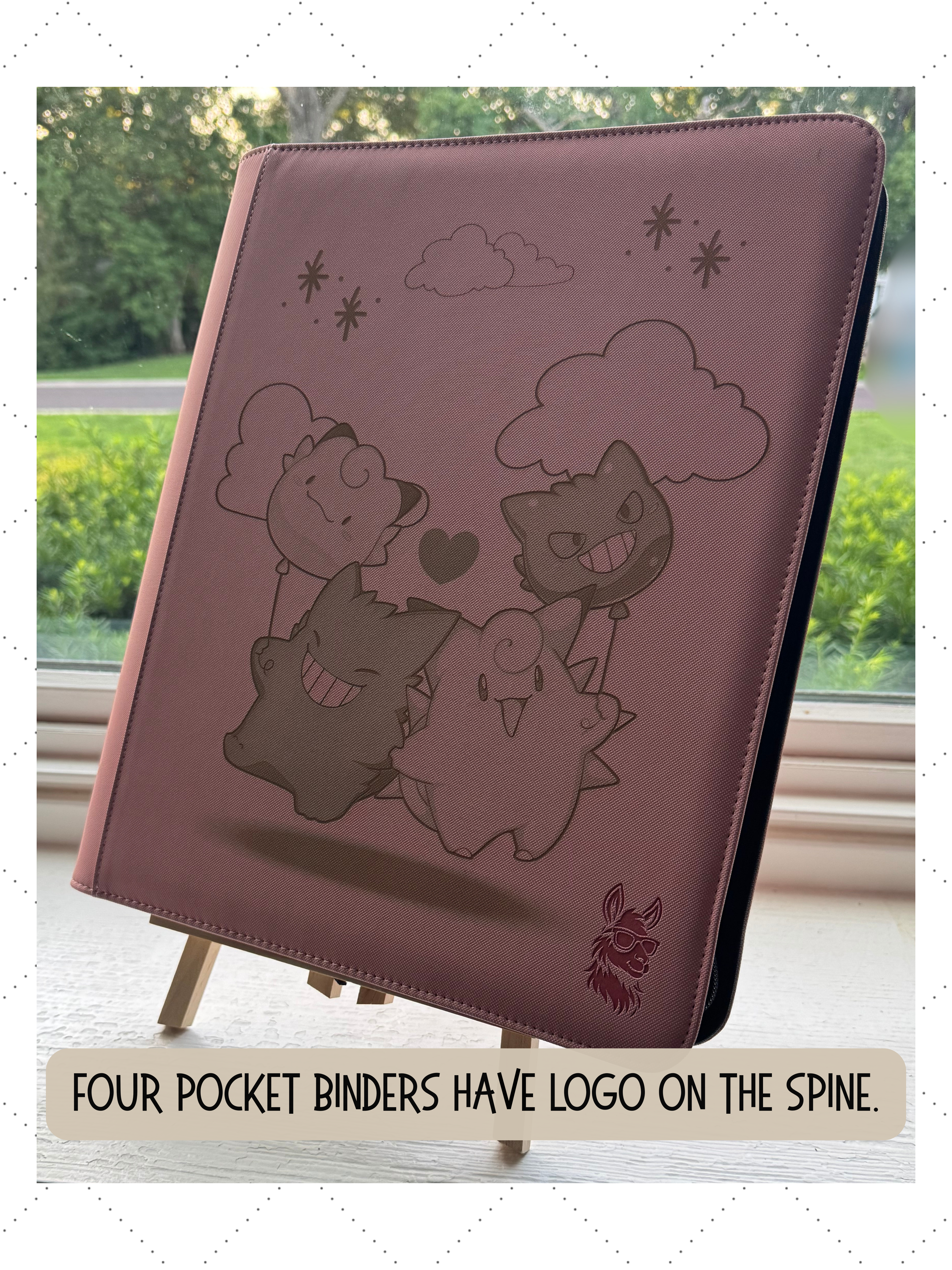 TCG Top Loader Binder - Balloon Fun
