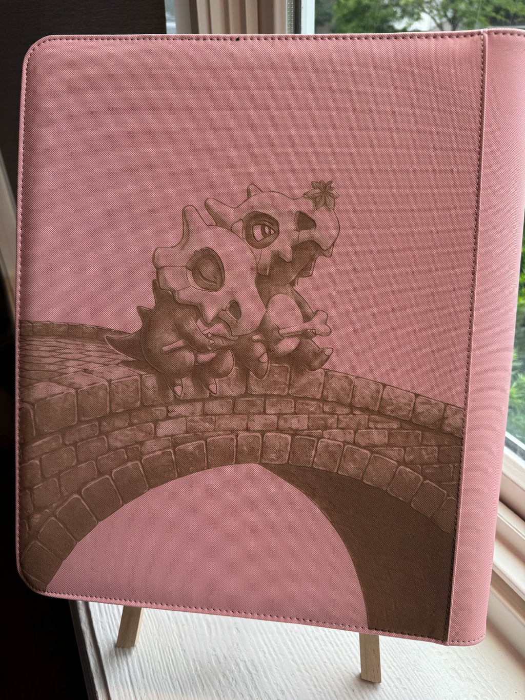 TCG Top Loader Binder - Love Bones