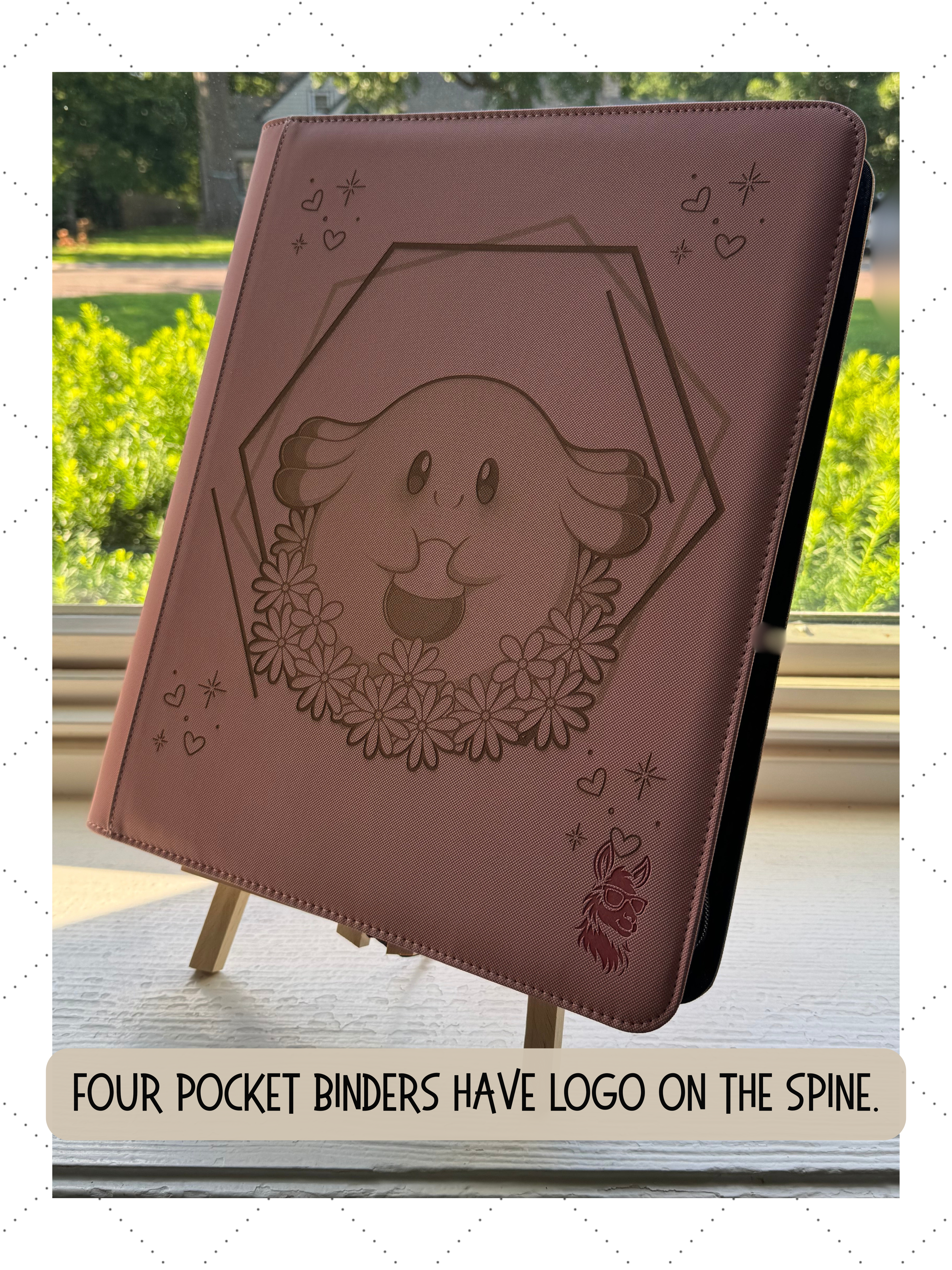 TCG Top Loader Binder - Eggstra Care