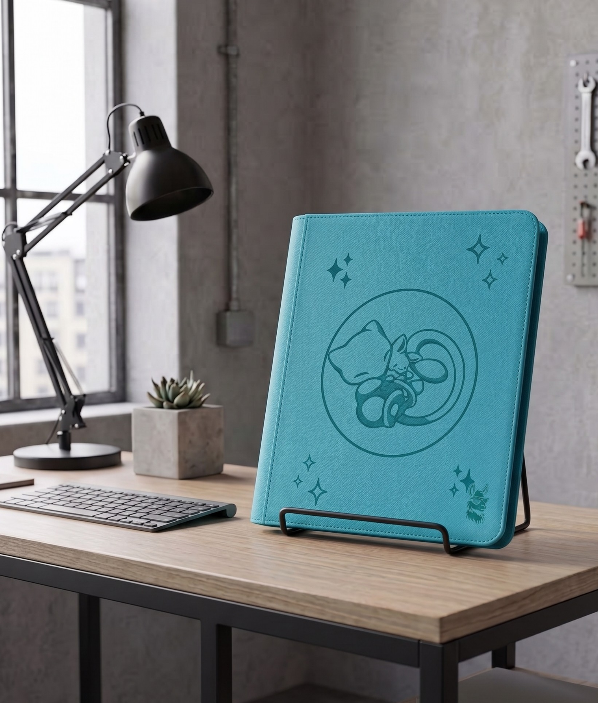 PKM Trading Card Top Loader Binder - Bubbles