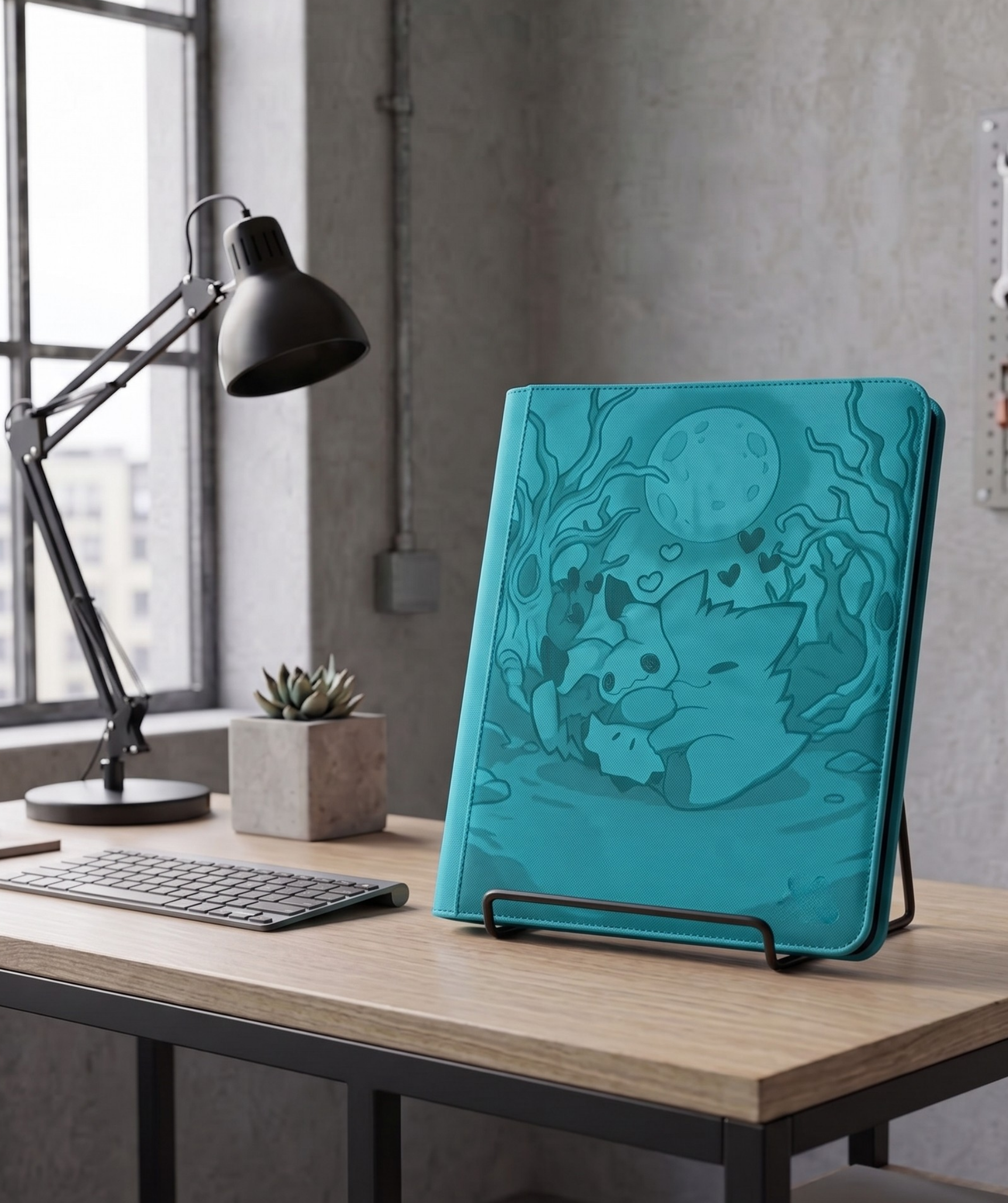 PKM Trading Card Top Loader Binder - Haunted Hugs