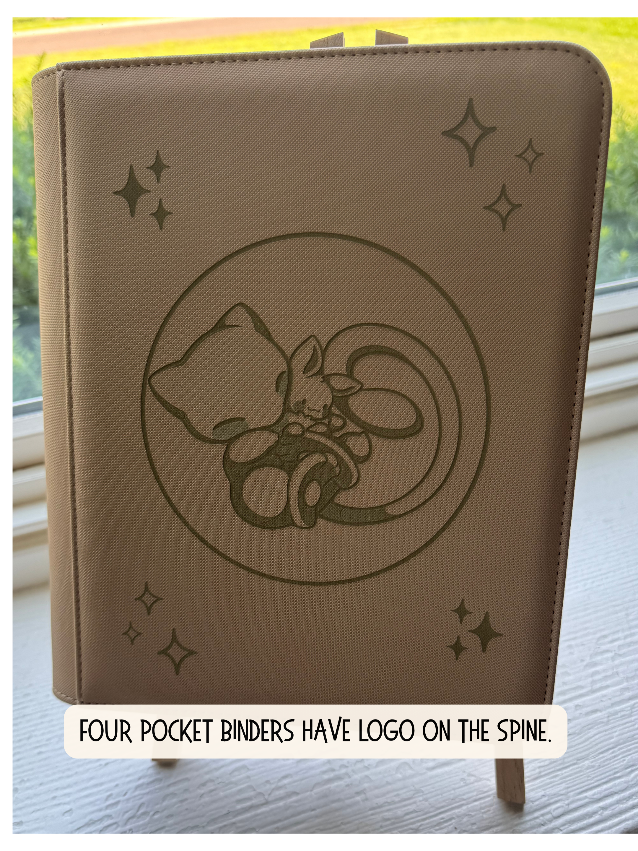 TCG Top Loader Binder - Bubbles