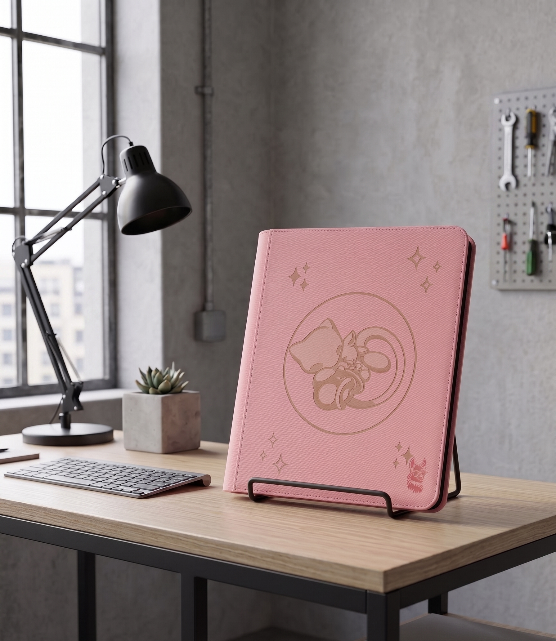 PKM Trading Card Top Loader Binder - Bubbles