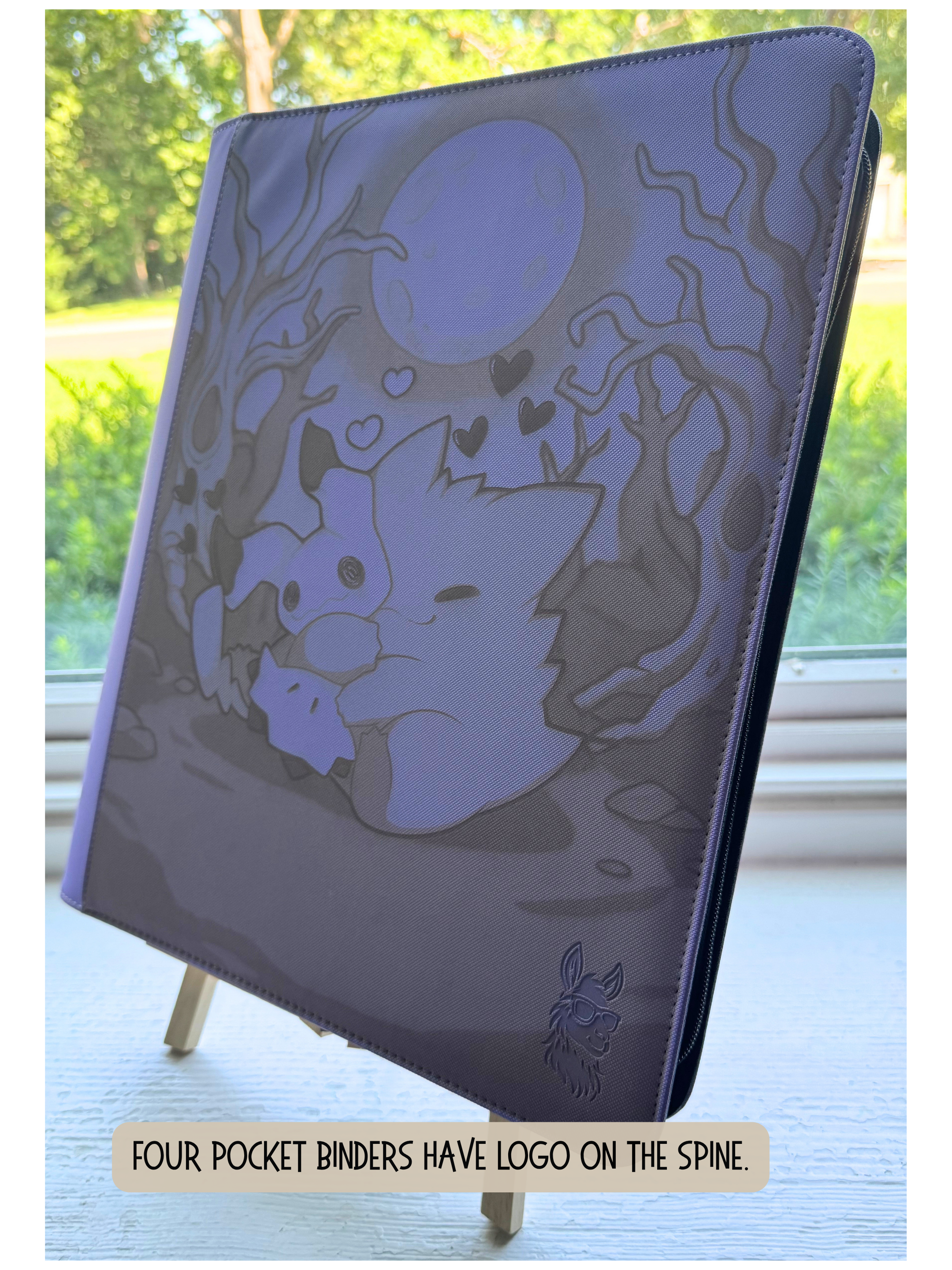 TCG Top Loader Binder - Haunted Hugs