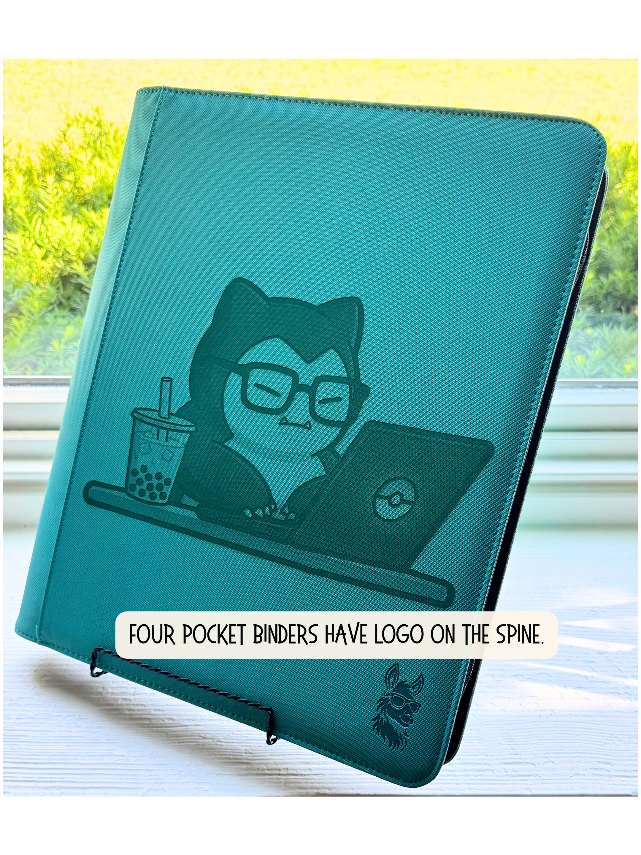 TCG Top Loader Binder - Hard at Work