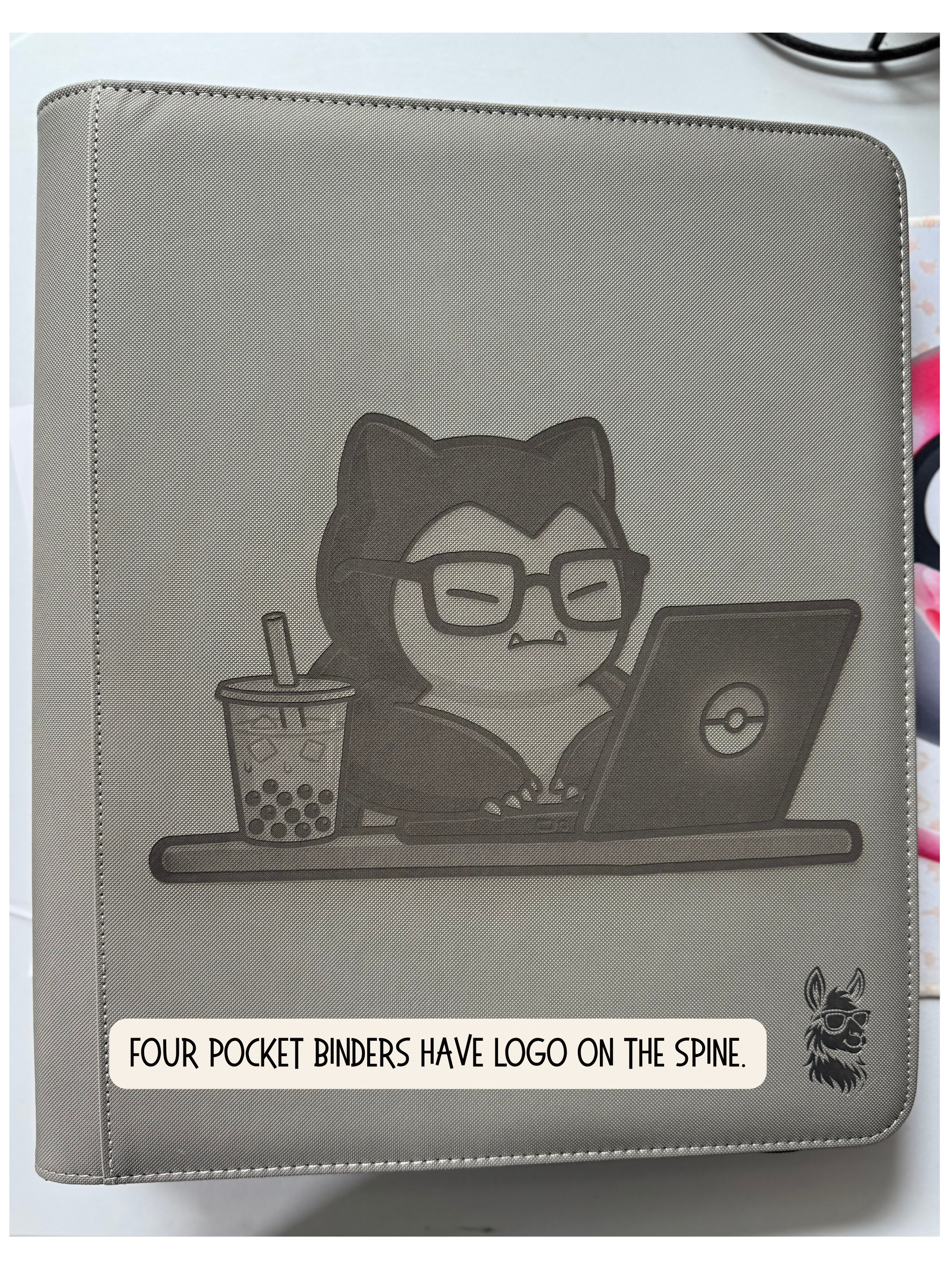 TCG Top Loader Binder - Hard at Work