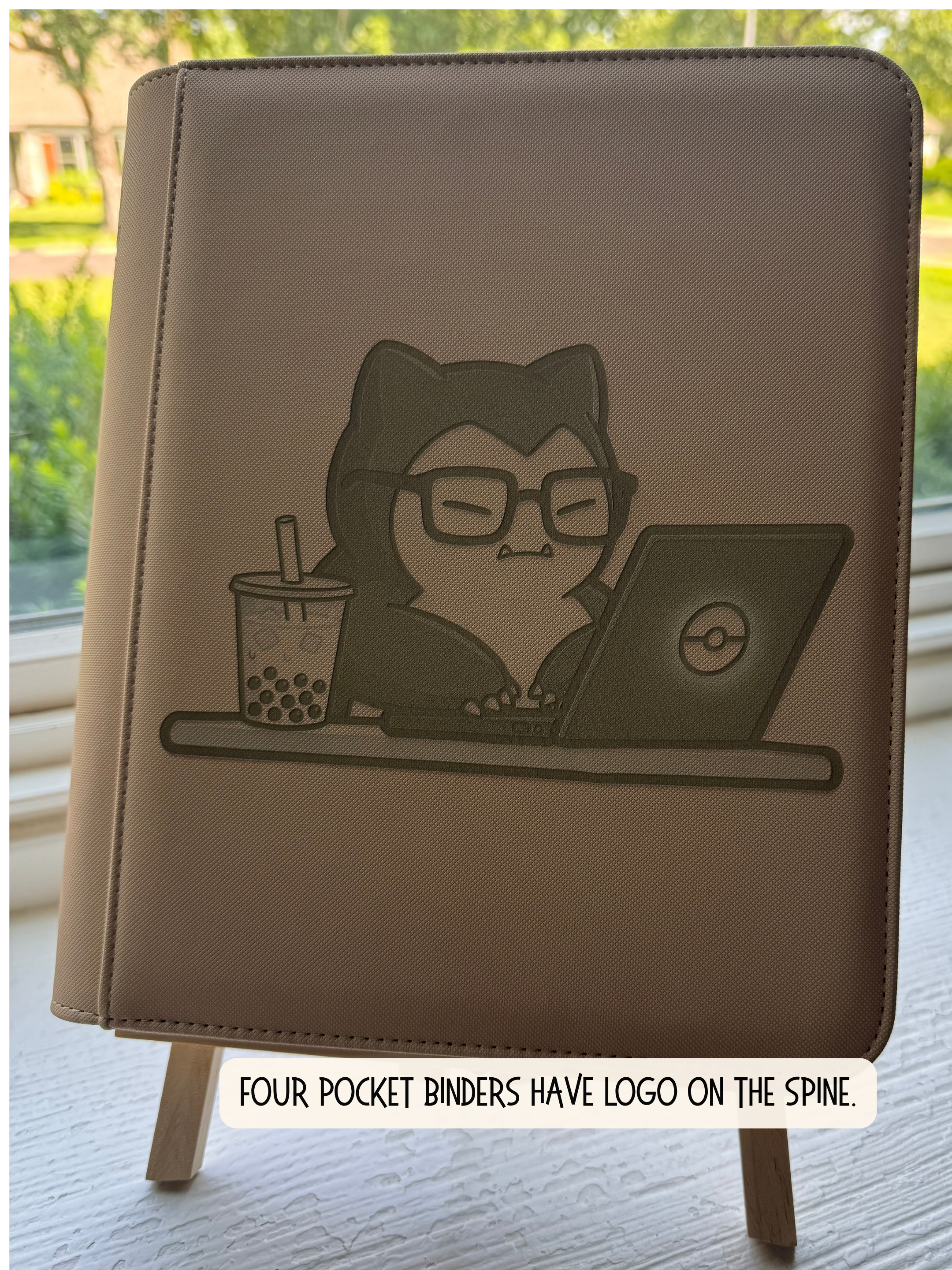 TCG Top Loader Binder - Hard at Work