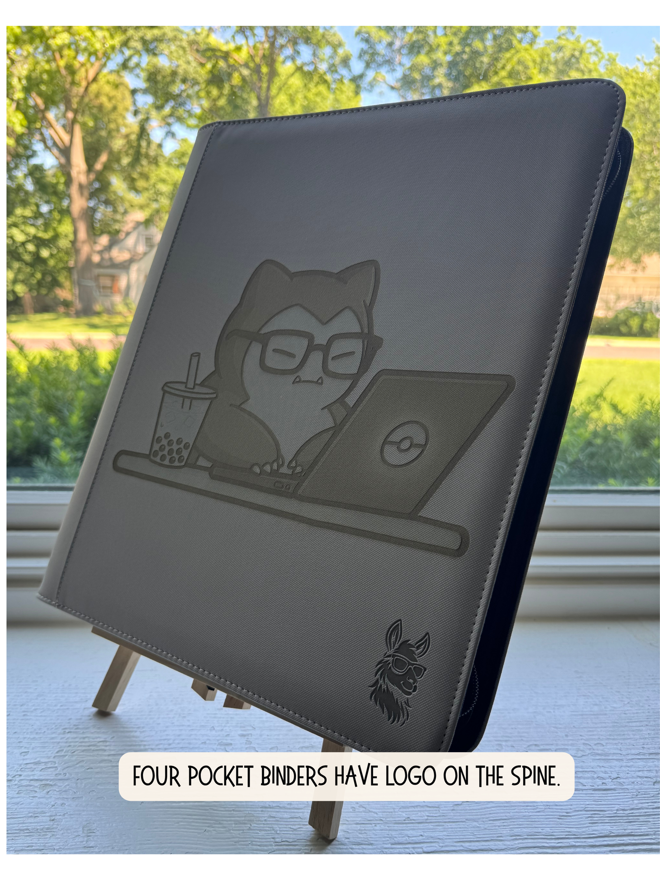 TCG Top Loader Binder - Hard at Work
