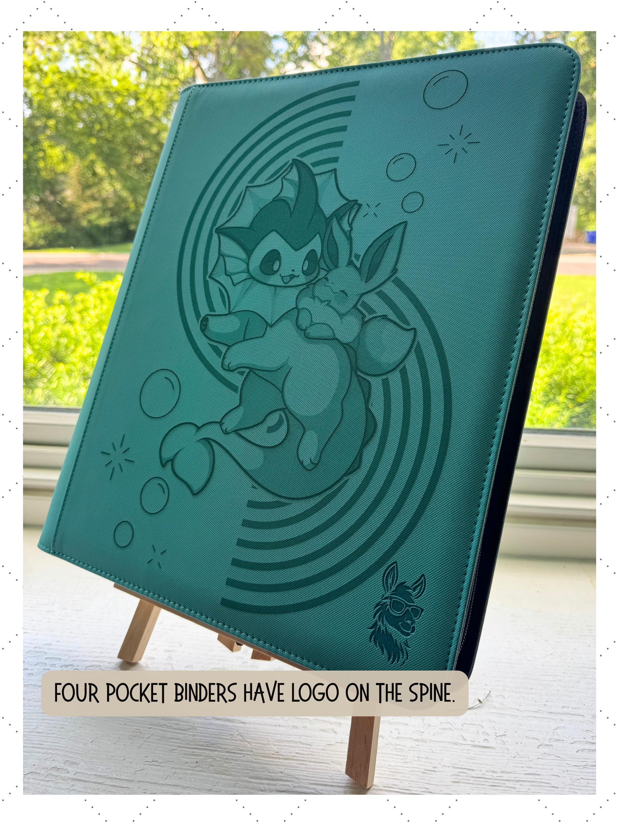 TCG Top Loader Binder - Rain Check